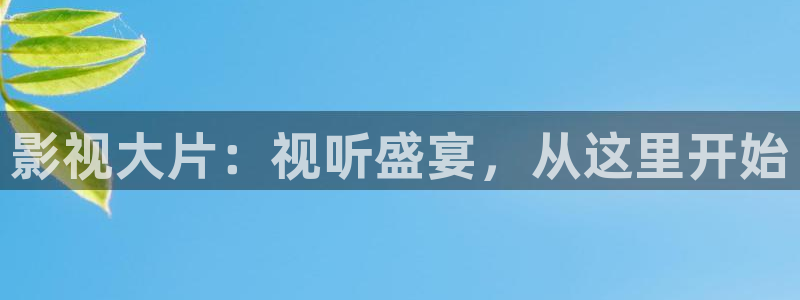 蓝莓视频网页版入口：影视大片：视听盛宴，从这里开始